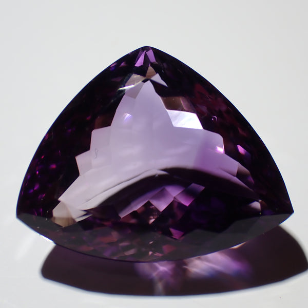 Amethyst 24x19mm Triangular Gemstone