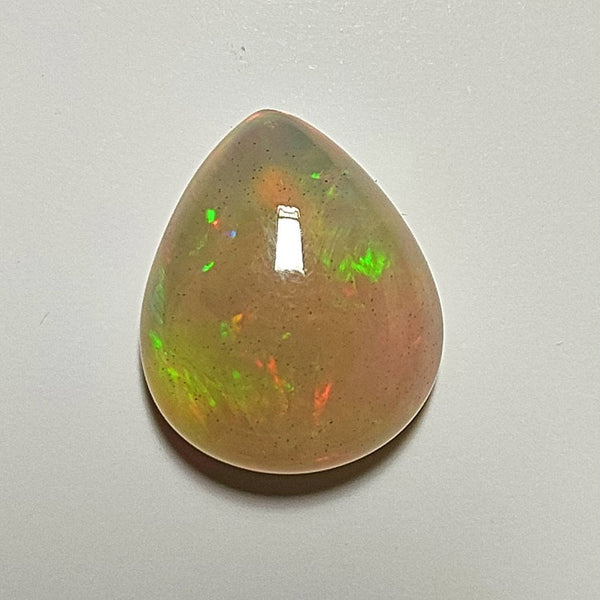 Opal (Ethiopian) 17.5x14.5mm Pear Cut Cabochon
