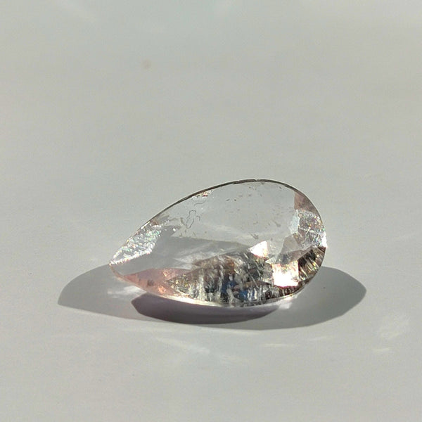 Morganite 11.3x7.2mm Pear Cut Faceted Gemstones