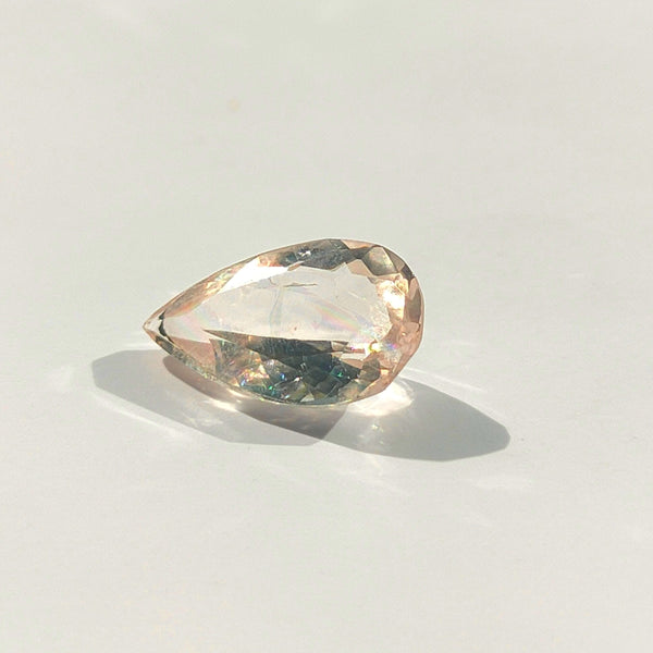 Morganite 10.4x6.1mm Pear Cut Faceted Gemstones