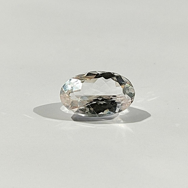 Morganite 9.2x5.8mm Oval Faceted Gemstone
